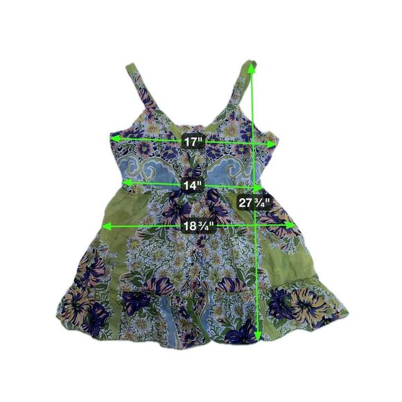 Johnny Was Boho Floral Rayon Tank Top | Size M - Picture 5 of 5